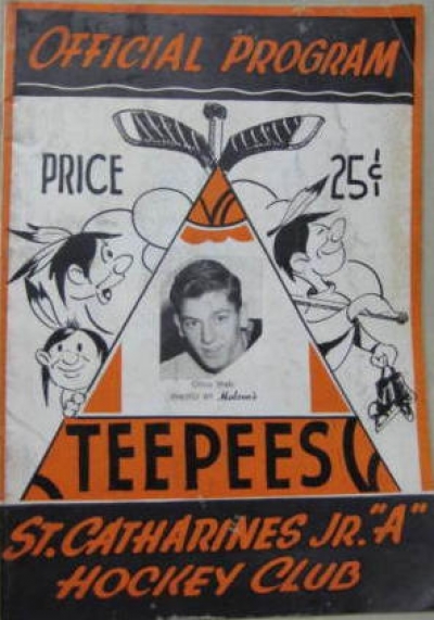 st. catherines teepees oha hockey program